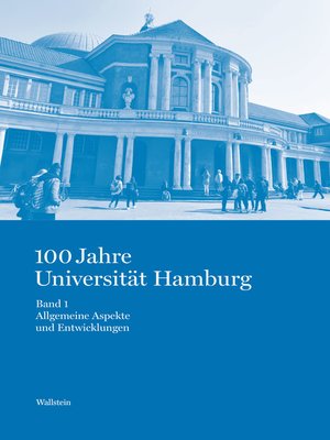 cover image of 100 Jahre Universität Hamburg